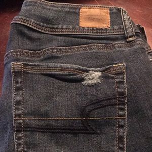 American Eagle distressed jeans